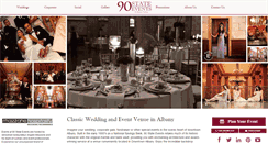 Desktop Screenshot of 90stateeventsalbany.com